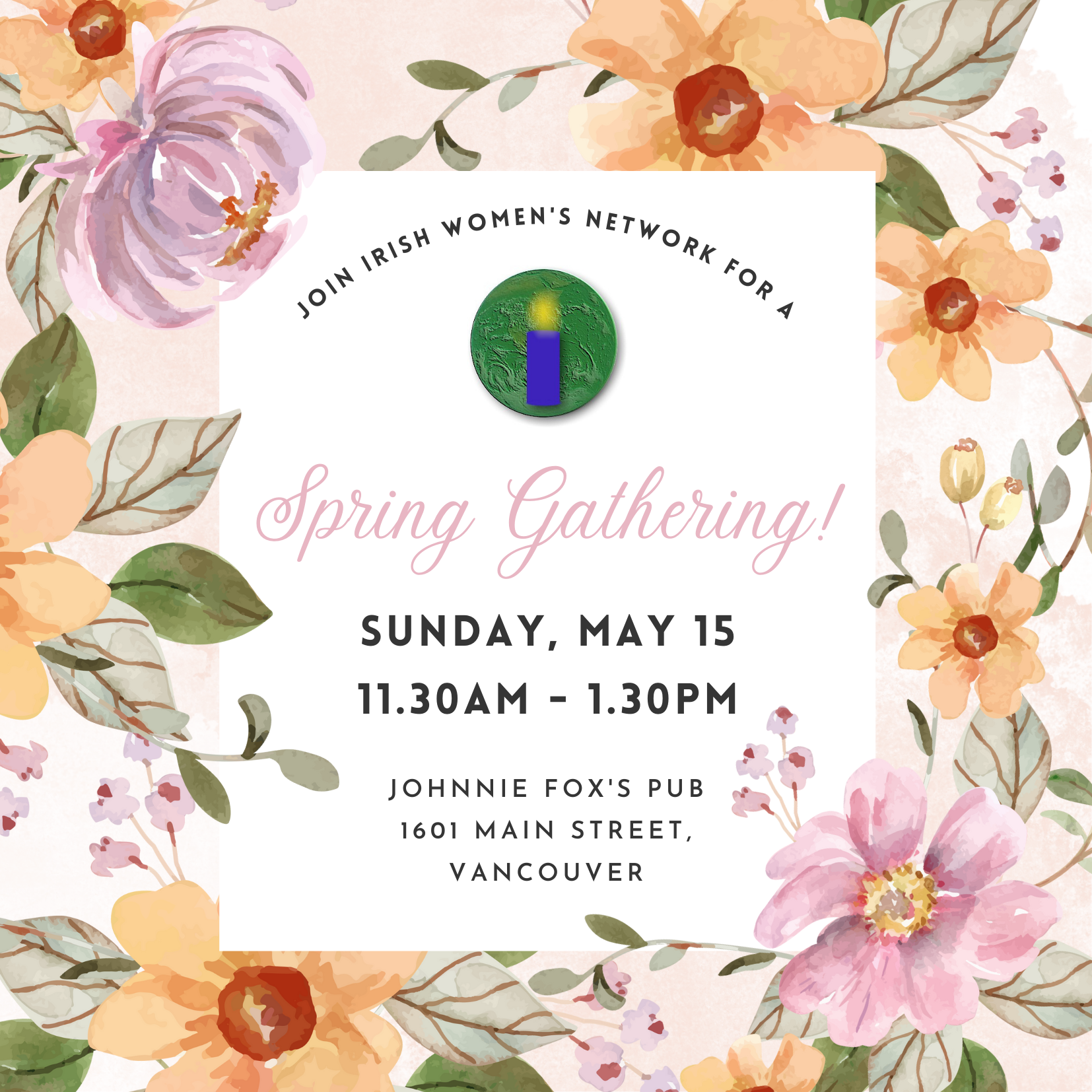 Irish Women's Network Spring Gathering - May 15th