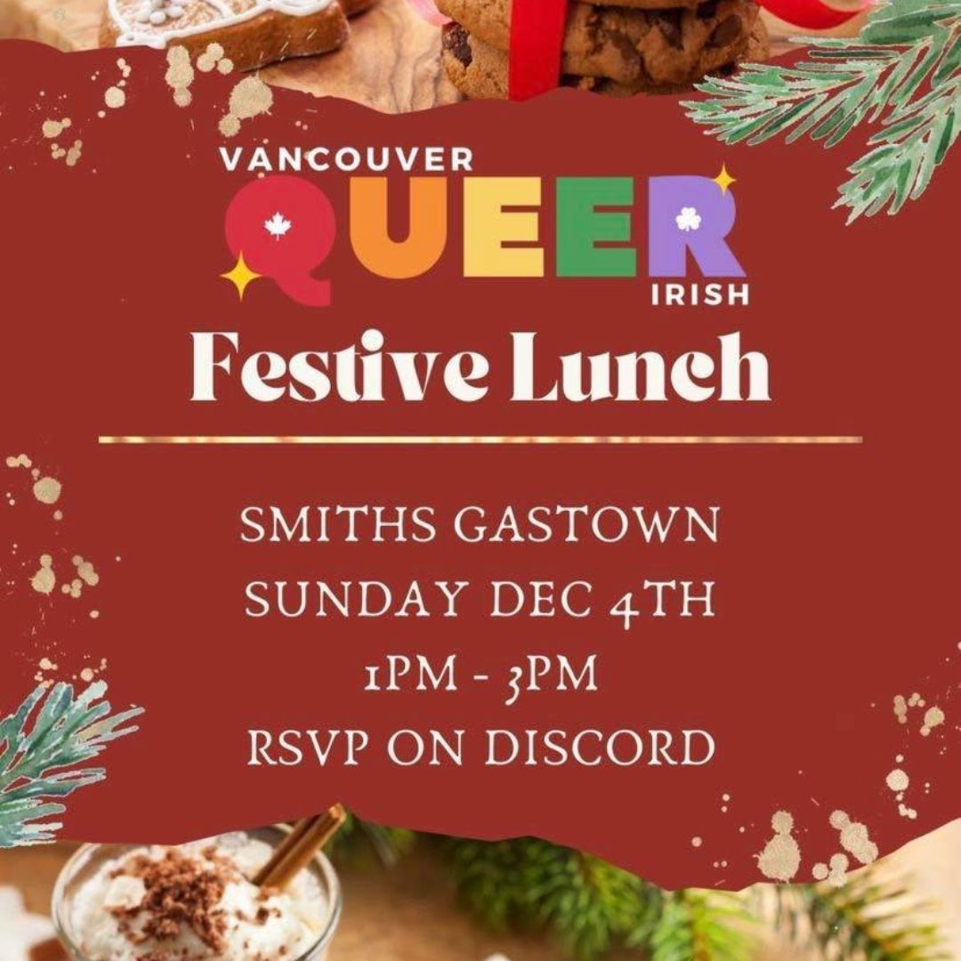 Vancouver Queer Irish Christmas Lunch  - DEC 4