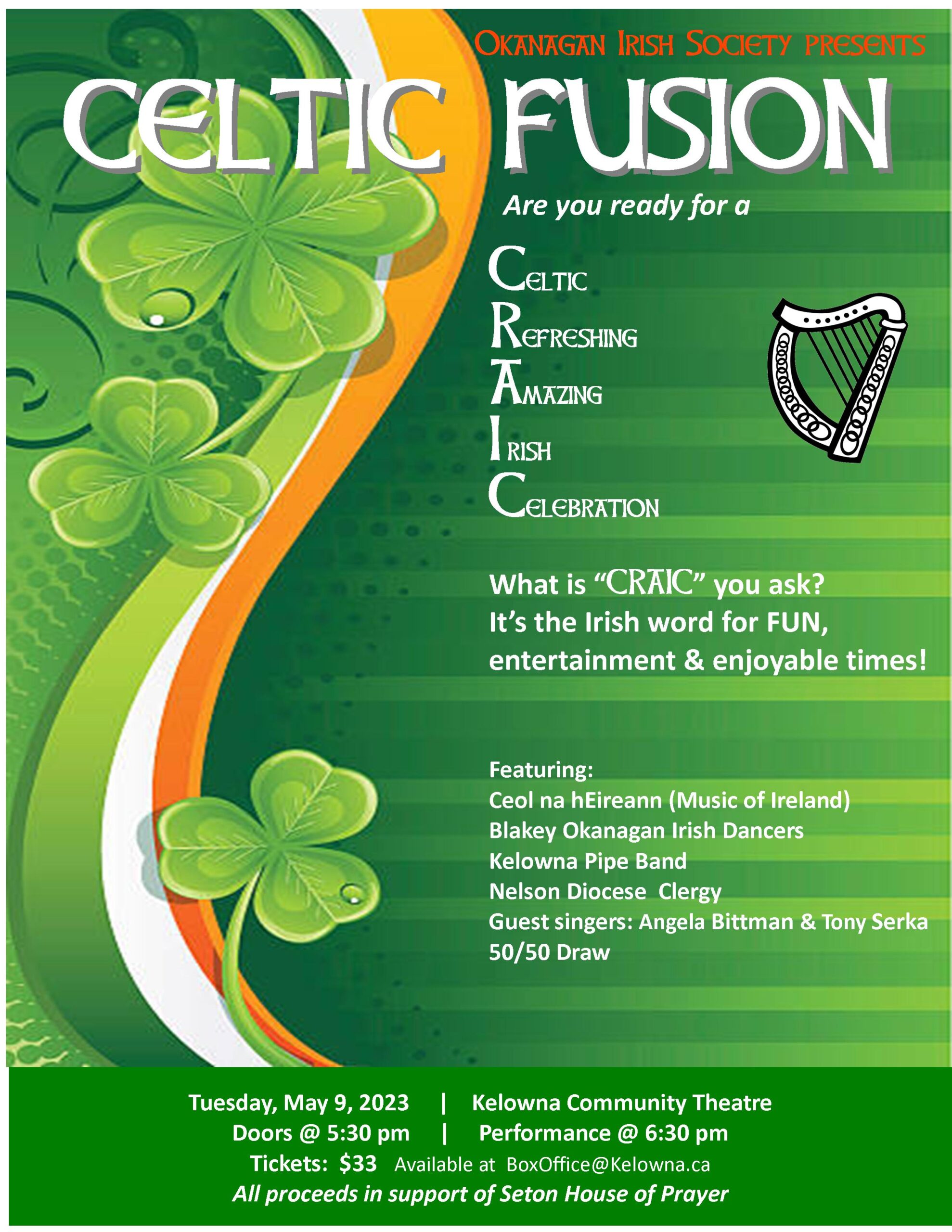 Celtic Fusion - May 9