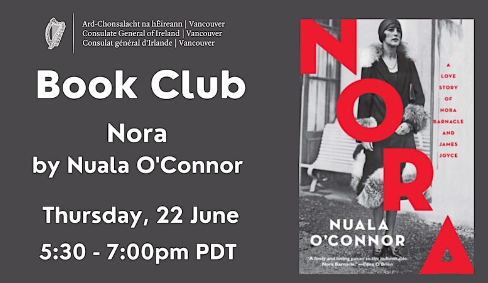 Book Club 'Nora - A love Story of Nora and James Joyce'