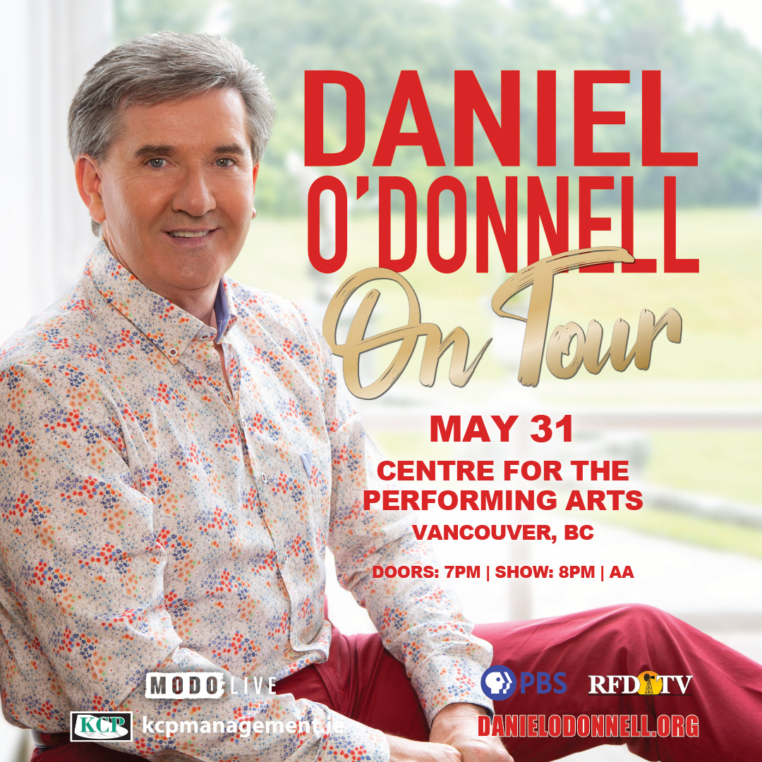 Daniel O'Donnell Concert Vancouver May 2024