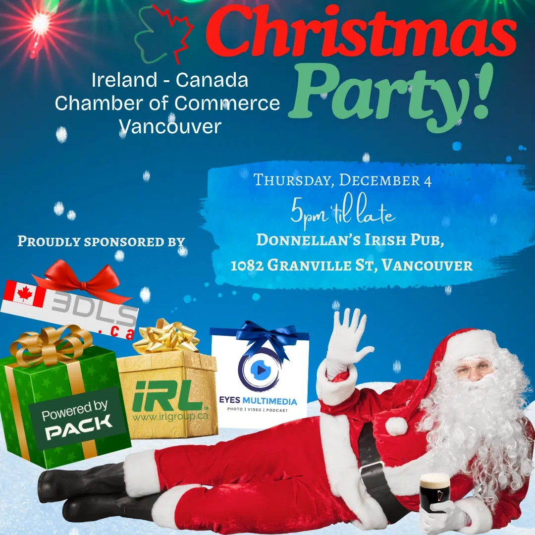 Irish Chamber of Commerce Vancouver - Holiday Party