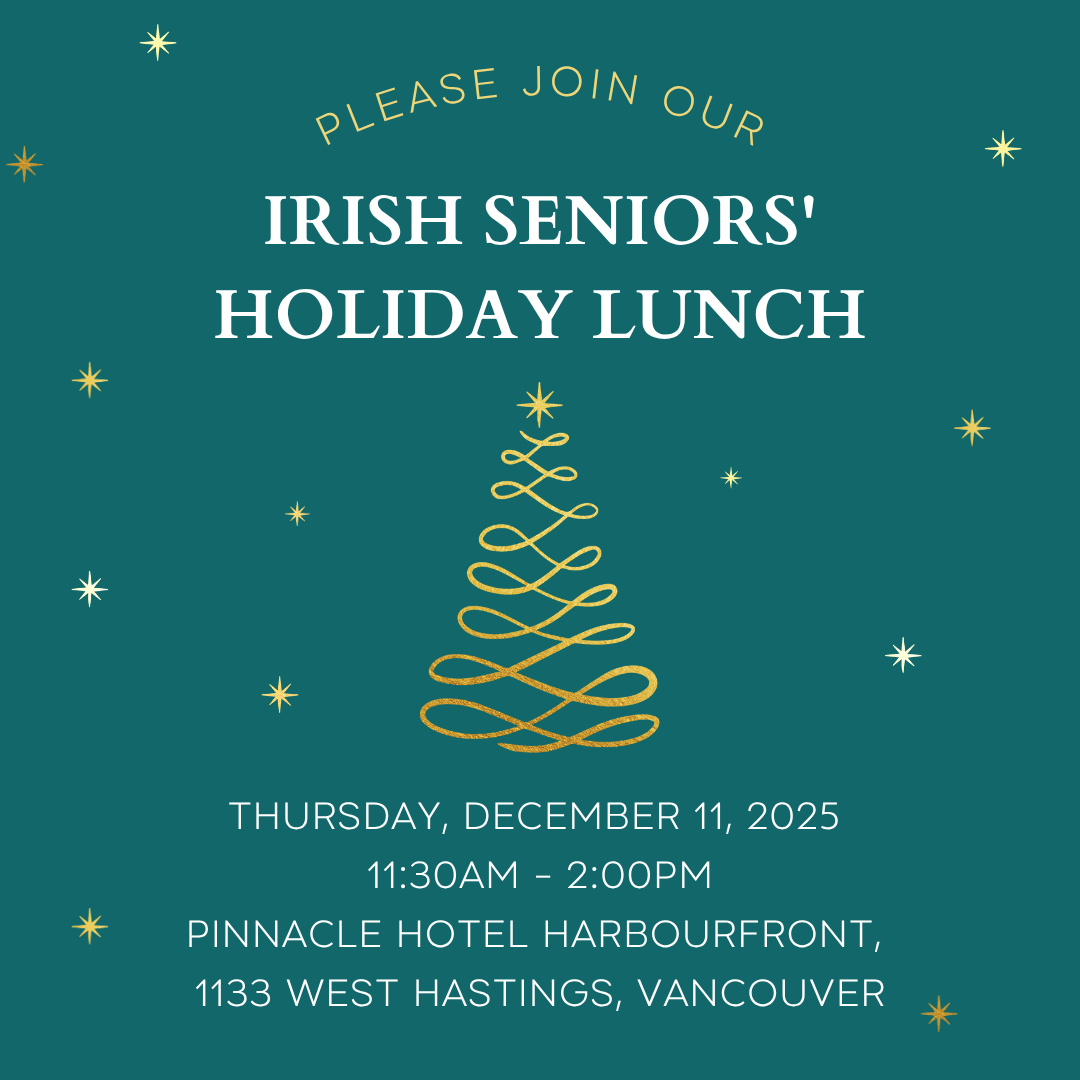 Irish Seniors' Holiday Lunch