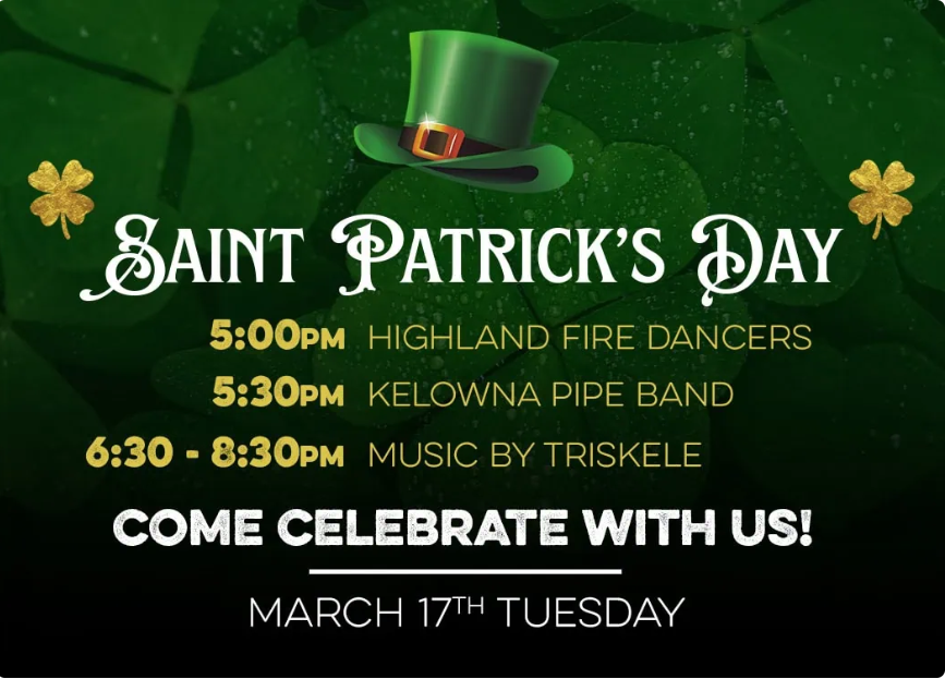 St. Patrick's Day - Kelowna